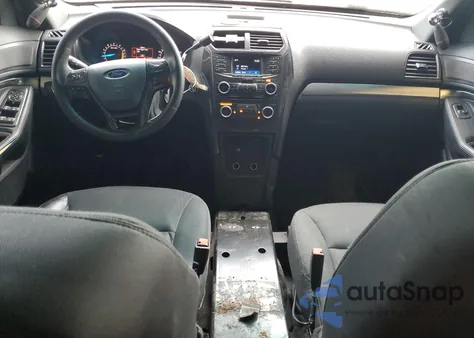 2016 Ford Explorer Police Interceptor из США, поврежденный, VIN 1FM5K8ARXGGB12992